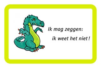 Ik weet het niet